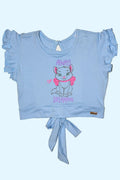Blusa Para Niña Chica Chic MB4901 Azul Celeste