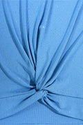 Blusa Para Dama Chica Manga Larga Chic 809635 Azul Hortensia