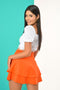 Falda Para Dama Chica Chic 9961 Naranja