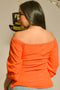 Blusa Para Dama Chica Chic MB3257 Naranja