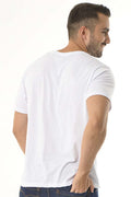Camiseta para Hombre 80 Grados A14594 Blanco