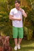 Pantaloneta Para Hombre U20948 Verde Esmeralda