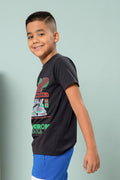 Camiseta Para Niño Sheron 5020 Negro